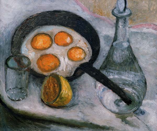 Paula Modersohn-Becker (1876 - 1907) - Fried Egg Still Life